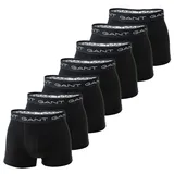 GANT Trunk 7-Pack unifarben Schwarz XXL 7er Pack