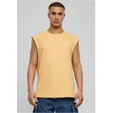 URBAN CLASSICS Open Edge Sleeveless Tee - Orange