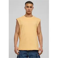 URBAN CLASSICS Open Edge Sleeveless Tee - Orange