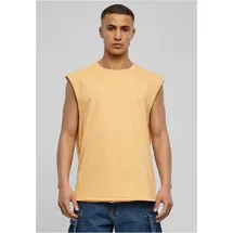 URBAN CLASSICS Open Edge Sleeveless Tee - Orange