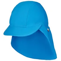 Sterntaler Bademütze mit Nackenschutz uni in blue | Gr.: