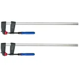 Vago-Tools 2x Schraubzwinge 250 x 50 mm Leimzwinge