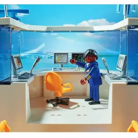 Playmobil City Action Flughafen mit Flugzeug und Tower 71153