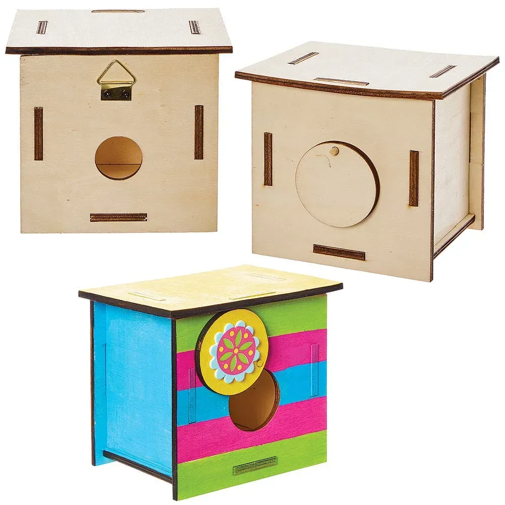 Siebenschläfer-Holzhaus-Bausätze (Jede(r,s)) Basteln mit Holz