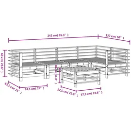 vidaXL 3186475 Gartenmöbel-Set