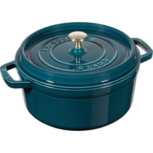 Staub Cocotte 26 cm rund la-mer