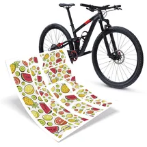 Riesel Design Frame:Tape 3000 Rahmenschutzfolie selbstklebend MTB (Fruit)