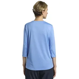 Jack Wolfskin Crosstrail 3/4-arm T-shirt - Mid Blue - XS