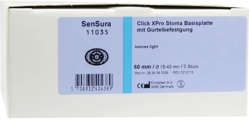 Sensura Click Basisplatte Xpro Konv Ligh 60Rr15-43 5 ST