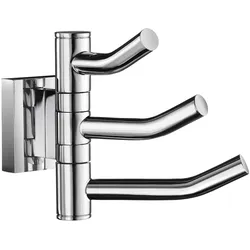 Smedbo House Dreierhaken, schwenkbar RK327, Accessoires, chrom