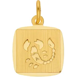 Ketten-Anhänger ADELIA ́S "333 Gold Sternzeichen Anhänger Skorpion", gold, Schmuckanhänger, Damen, Skorpion, Gold, Goldschmuck für Damen & Herren