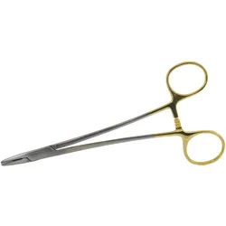 Nadelhalter nach Mayo-Hegar gerade mit Hartmetallbacken