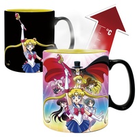 Abysse Deutschland ABYstyle - Sailor Moon 460 ml Heroes Thermoeffekt Tasse