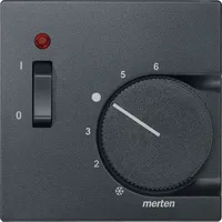 Merten Zentralplatte anthrazit SYSTEM M