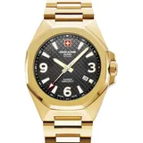 Swiss Alpine Military Typhoon Quarz gold 42 mm 7005.1117SAM