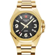 Swiss Alpine Military Typhoon Quarz gold 42 mm 7005.1117SAM