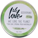 We Love The Planet Natürliche Deodorant Creme Luscious Lime