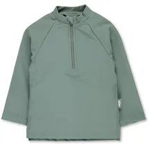Sterntaler Badeshirt langarm Uni in Mattgrün, mattgrün