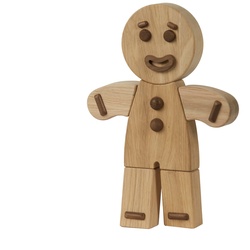 boyhood - Gingerbread Man Holzfigur, small, Eiche natur