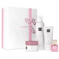 Rituals Pflege-Geschenkset Rituals Sakura Geschenkset M – 4-teilig mit Kirschblüte & Pflege, 4-tlg., Sanft blumiges Sakura Set mit Kirschblüte & Reismilch