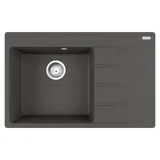 Franke Centro CNG 611-78 A links Einbauspüle schiefergrau Handbetätigung 780 x 500 mm