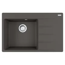 Franke Centro CNG 611-78 A links Einbauspüle schiefergrau Handbetätigung 780 x 500 mm