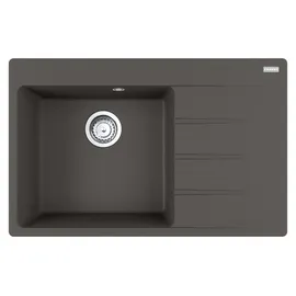 Franke Centro CNG 611-78 A links Einbauspüle schiefergrau Handbetätigung 780 x 500 mm
