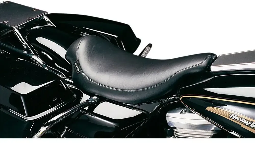 Le Pera Solo Silhouette Smooth Harley Davidson Flhs 1340 Electra Glide Sport Motorradsitz - Black - One Size