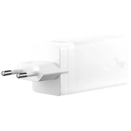 Asus 100W USB-C GaN Ladegerät Universal Weiß AC Schnellladung Drinnen