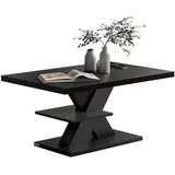 CASARIA Detroit Schwarz Eiche 90 x 60 x 45 cm