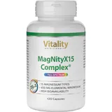 vision healthcare b.v. MagNityX15 Magnesium Komplex Kapseln 120 St.
