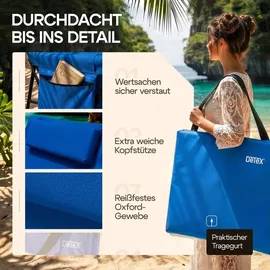 DEUBA Sonnenliege Detex Blau