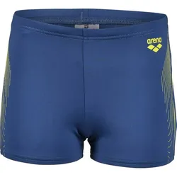 ARENA Kinder Badehose BOYS SWIM SHORT GRAPHIC, GREY BLUE-SOFT GREEN, 152
