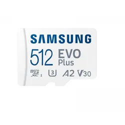 Samsung EVO Plus microSDXC UHS-I U3 512GB & SD adapter - Speicherkarte