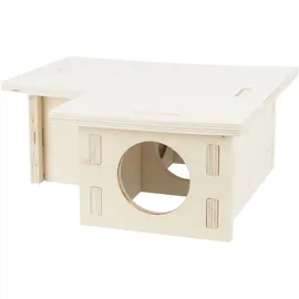 Trixie Kleintierhaus mit 3 Zimmern 30 x 12 x 30 cm Holz