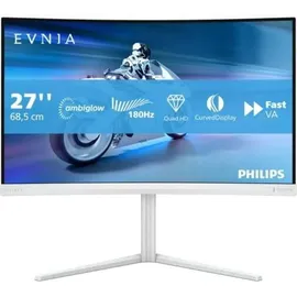 Philips Evnia 27M2C5501 68,5cm (27") QHD VA Curved Gaming Monitor 16:9 HDMI/DP 180Hz 1ms (MPRT) Sync Ambiglow