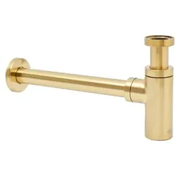 SAT SAT Aurum Waschbeckensiphon für Waschbecken Gold Messing SATSIBG