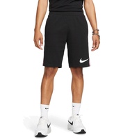 Nike NSW Repeat Sw Ft Short, Black/White, FJ5317-010, S