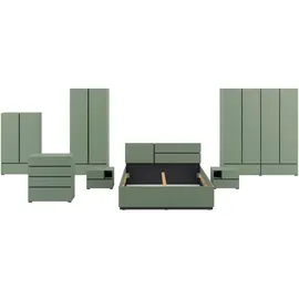OTTO home Drehtürenschrank Cross 89 x 150 x 40 cm Grün