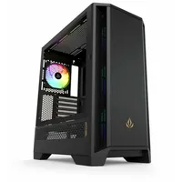 Forgeon ATX Semi-Tower Gehäuse Forgeon Mithril Schwarz