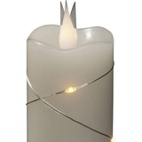 Konstsmide 1825-190 LED-Kerze Weiß Warmweiß (Ø x H) 50mm x 152mm