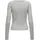Only ONLRILEY O-NECK TOP Schwarz/Ecru/Grau S