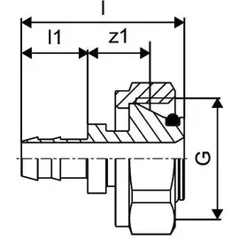 Uponor Vario Eurokonusverschraubung Minitec 9,9 x 1,1 mm