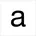Buchstabe a 99222 003