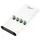 Allnet Powerbank 18650 3.7V 4er-Gehäuse weiß (ALL-PB104)