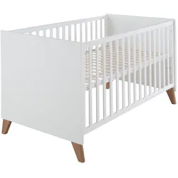 roba »Ole« Kombi-Kinderbett - 76x142x82cm - weiß - Holz / Holz