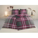Tom Tailor Nick Renforcé Lila 155 x 220 cm + 80 x 80 cm