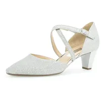 Gabor Damen, Pumps in silber 41 EU