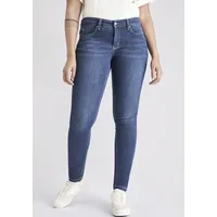 MAC Jeans Dream Skinny Fit in Mid Blue Authentic-D42