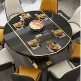 aea Multifunktions Esstisch Tische Runder Tisch Esszimmer Möbel Edelstahl Küche Rund